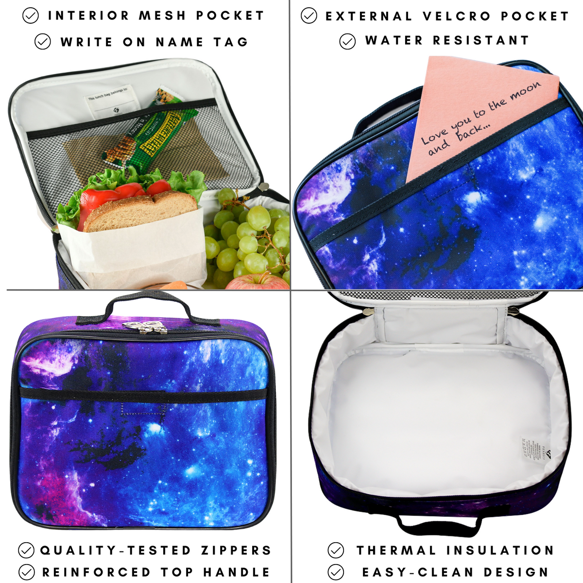 Gear-Up Pixel Neon Lunch Boxes