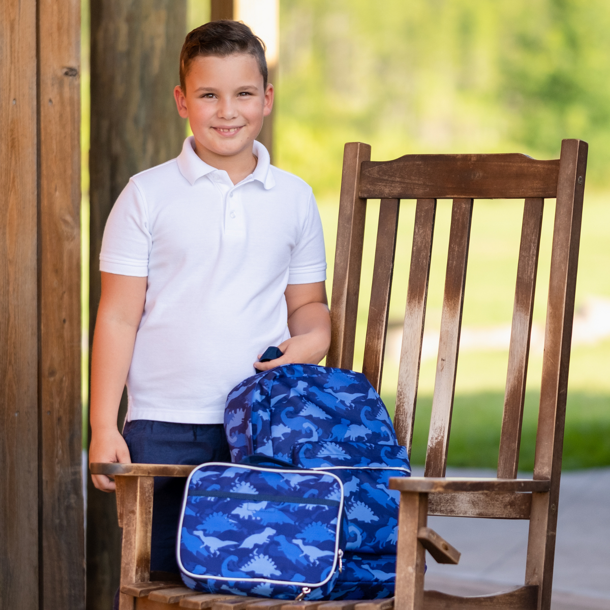 Kids Backpack and Lunch Box Set, Galaxy, Blue, Gives Back to Great Cau –  Fenrici Brands