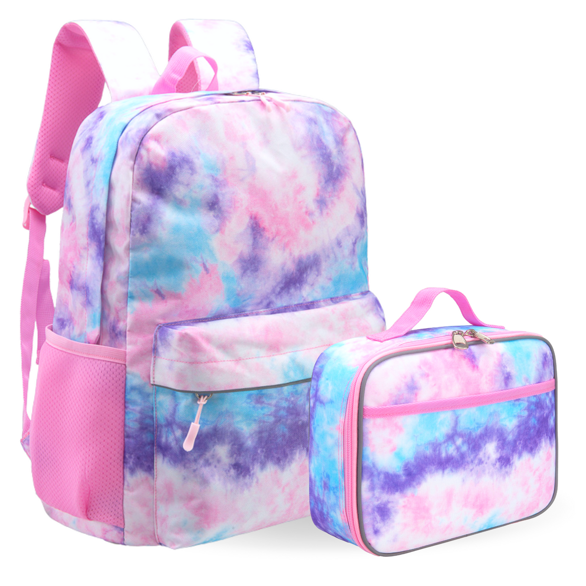 Pink backpack and lunchbox best sale