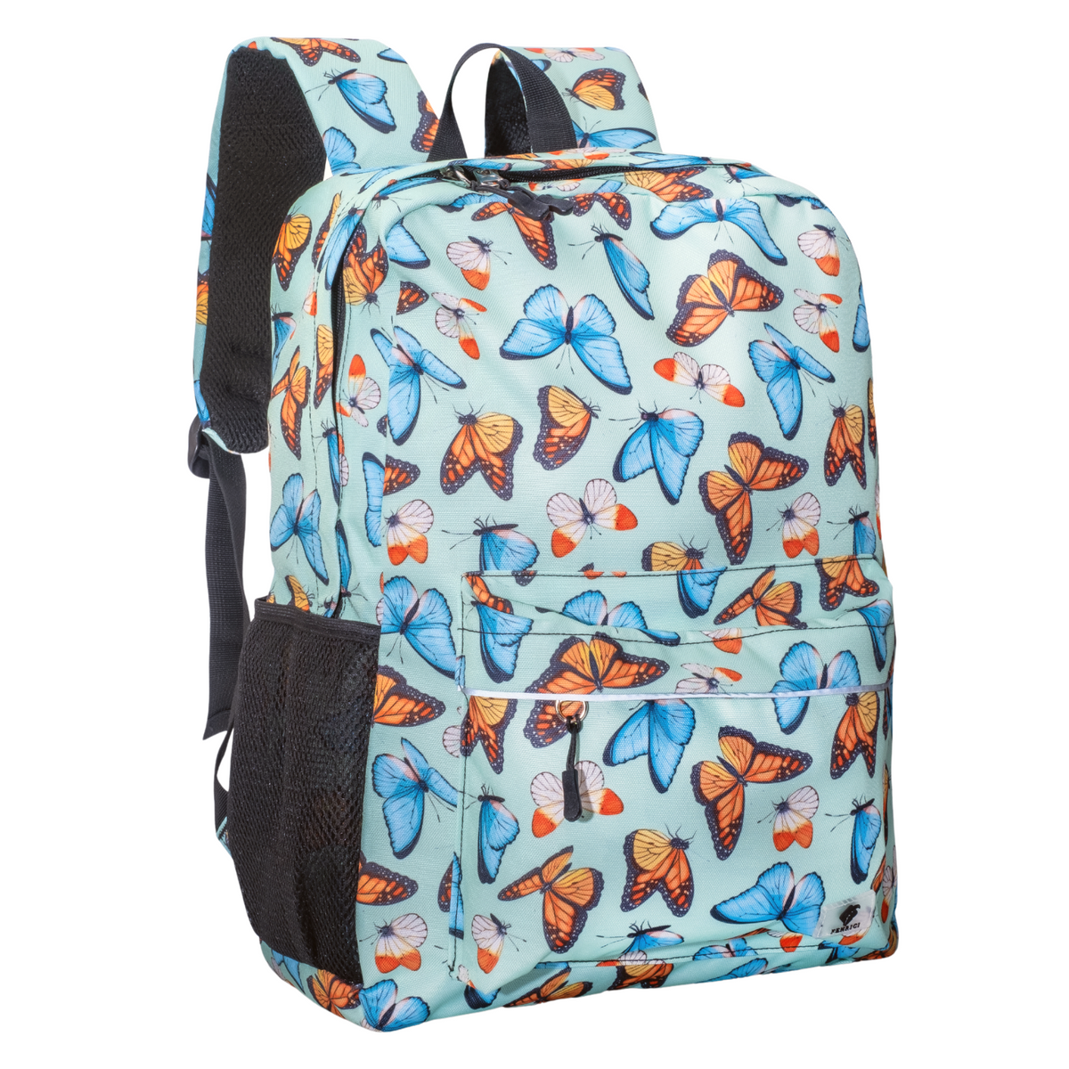 Butterfly Backpack with Laptop Compartment, Green Backpack 