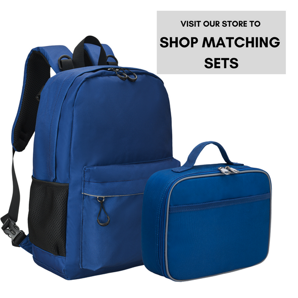 Adaptive Backpack with Laptop Compartment, Durable, Gives Back to a Great Cause, 17 Inches, Navy