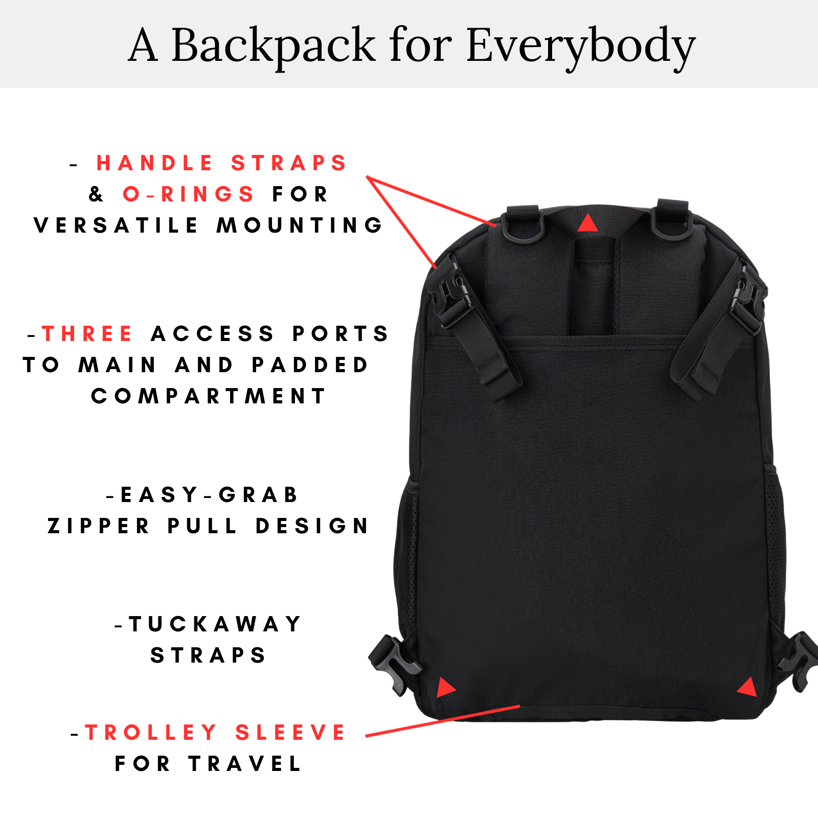 Adaptive Backpack with Laptop Compartment, Durable, Gives Back to a Gr Fenrici Brands Adaptive Backpack with Laptop Compartment, Durable, Gives Back to a Gr Fenrici Brands