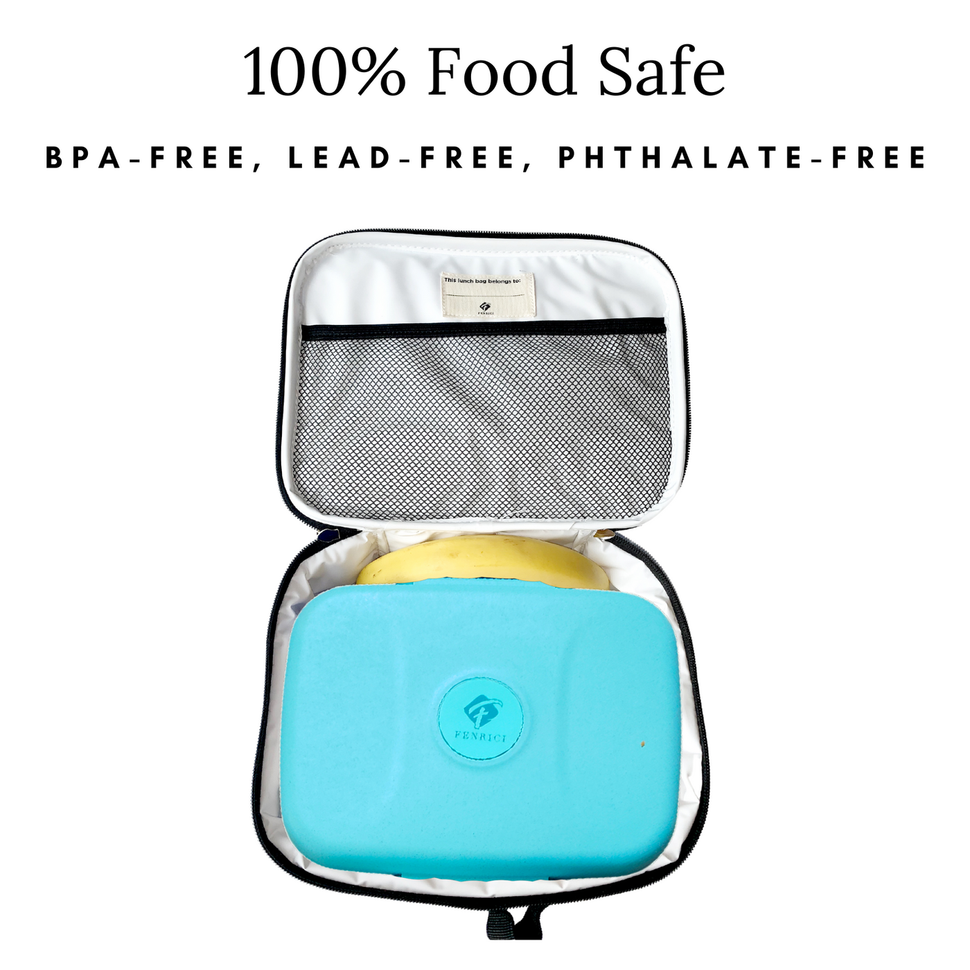Kids Two Piece Lunch Box and Bento Box Set, Insulated, Gives Back to a –  Fenrici Brands