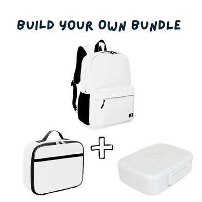 Backpack, Lunch Box, and Bento Box Bundle