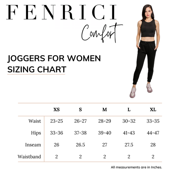 Fenrici Eco-Chic Joggers for Women - Gray