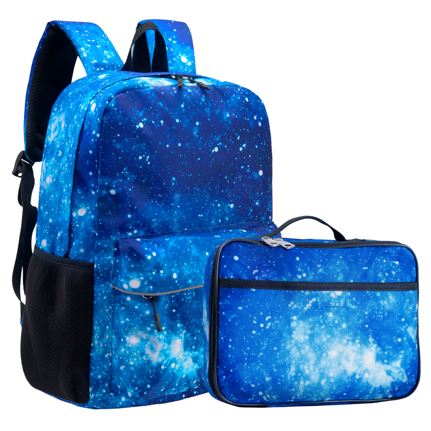 Kids Backpack and Lunch Box Set, Galaxy, Blue, Gives Back to Great Cau –  Fenrici Brands