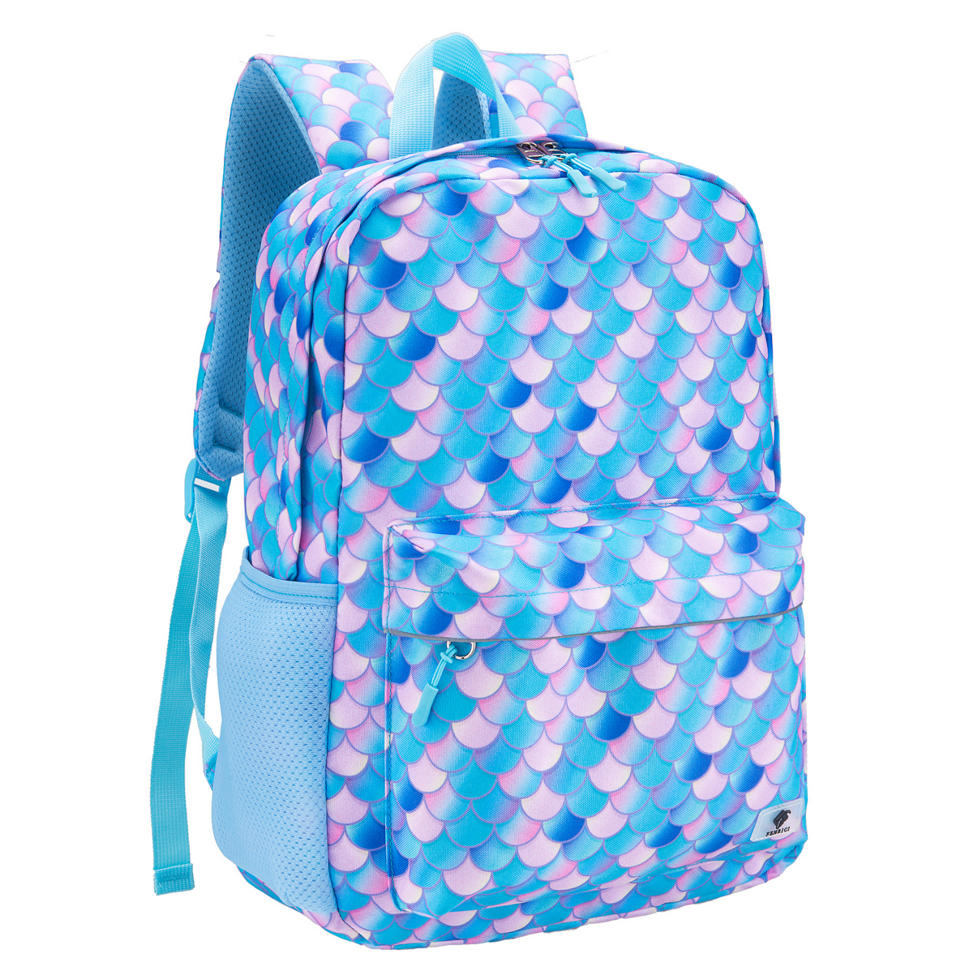 Mermaid Backpack with Laptop Compartment Aqua Backpack Durable