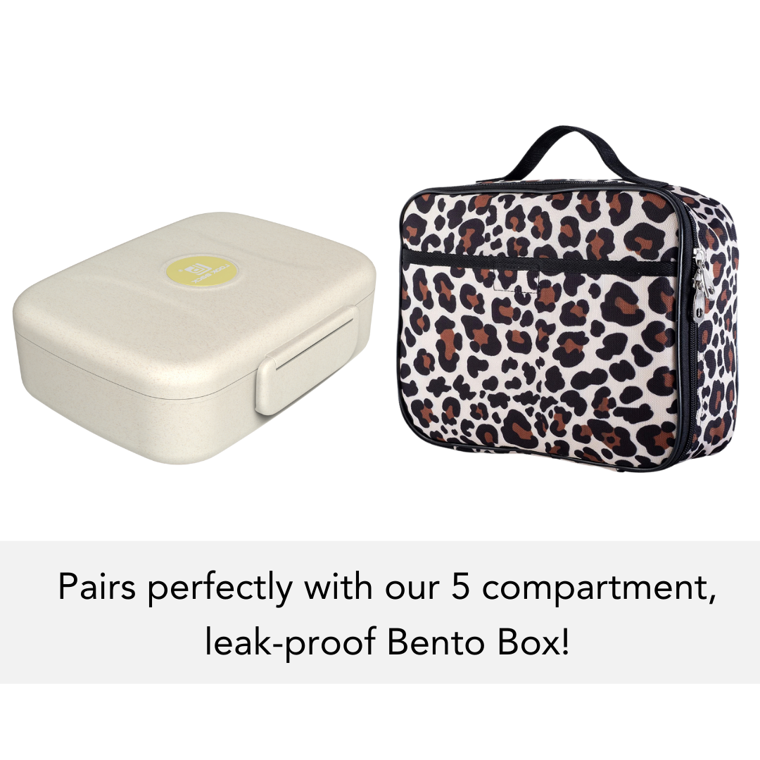 Cheetah Lunch Box - Soft-Sided, Insulated, Gives Back to a Great Cause –  Fenrici Brands