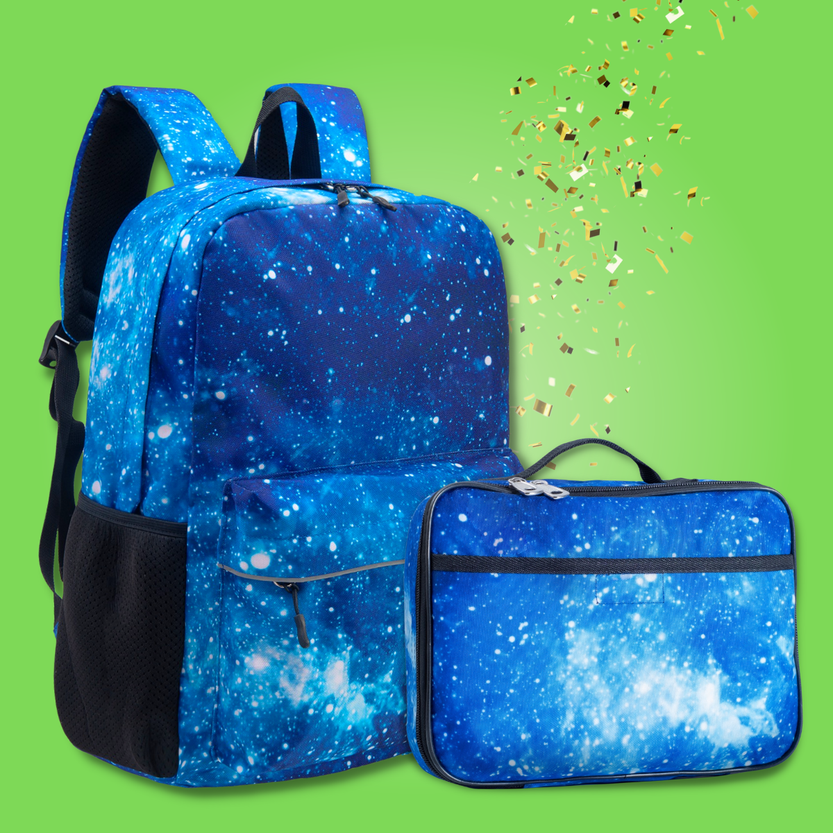 Galaxy Lunch Box Blue Soft Sided Insulated Gives Back to a Great Fenrici Brands