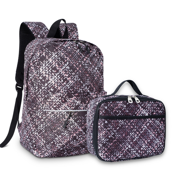Pink Tweed Kids Lunch Box - Soft-Sided, Insulated, Gives Back to a Great Cause