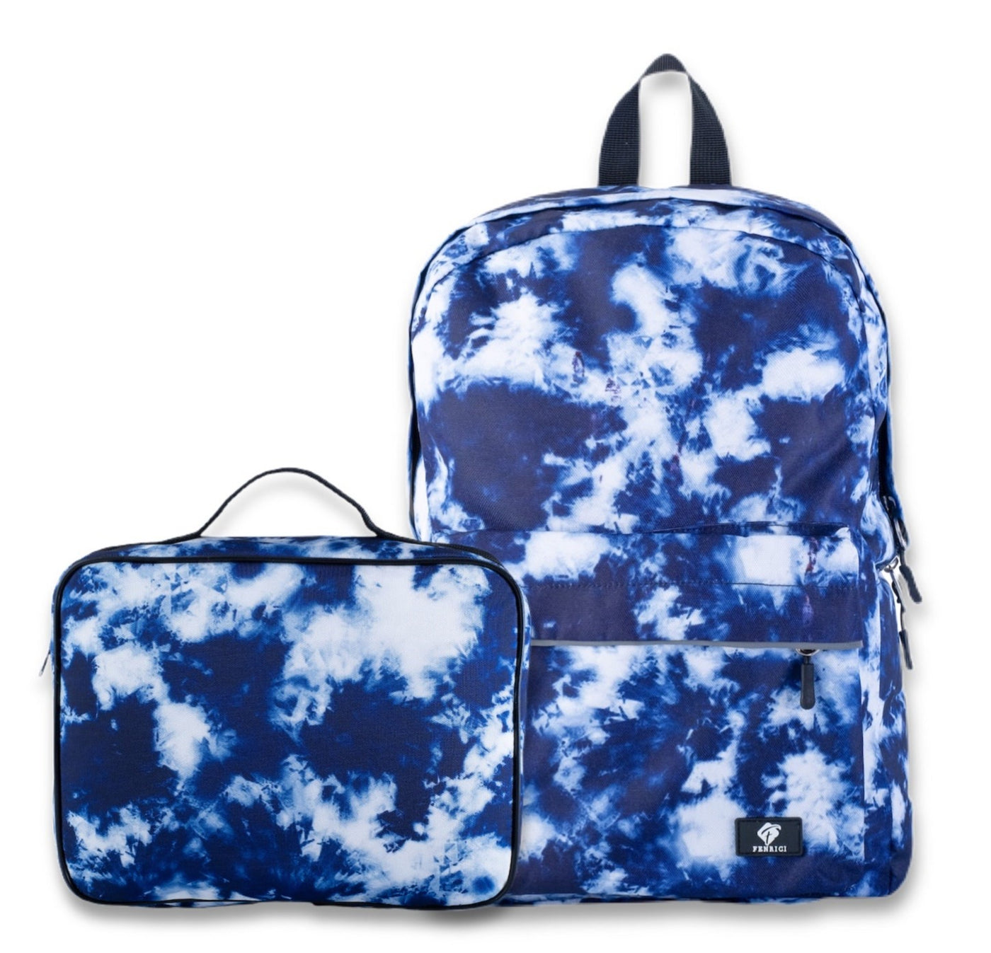 Kids Backpack and Lunch Box Set, Tie Dye, Blue, Gives Back to Great Ca –  Fenrici Brands