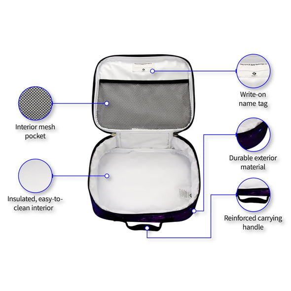 Girls Backpack and Lunch Box Set, Pink Tweed, Gives Back to Great Cause, 16 Inches