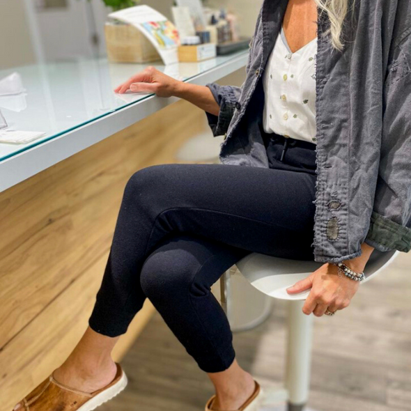 Fenrici Eco-Chic Joggers for Women -  Black