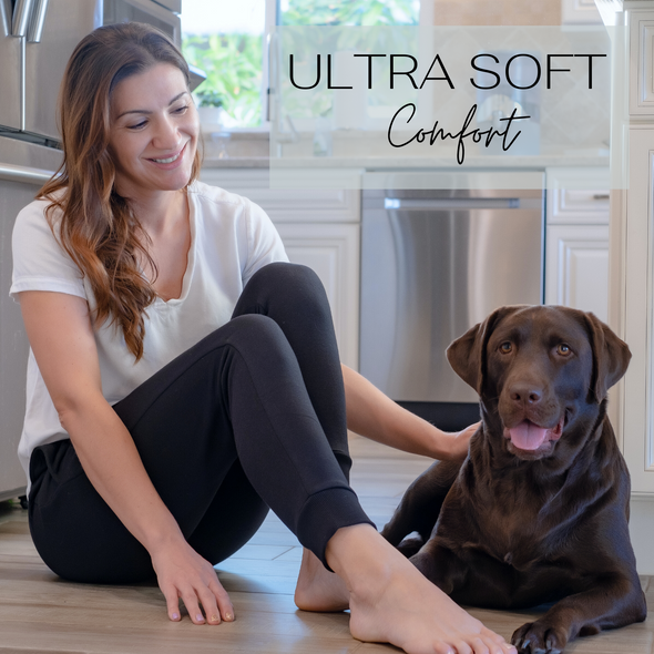 Fenrici Eco-Chic Joggers for Women -  Black