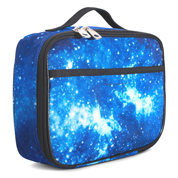 Galaxy Lunch Box, Blue - Soft-Sided, Insulated, Gives Back to a Great Cause